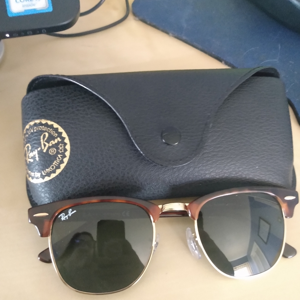 Ray Ban Clubmaster Tortoiseshell sunglasses